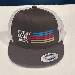 NWOT The Classics Every Man Jack Hat Trucker Style Snapback Cap